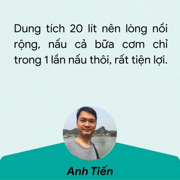 anh tiến fan của 2good từ những sản phẩm nồi chiên đầu tiên trên thị trường